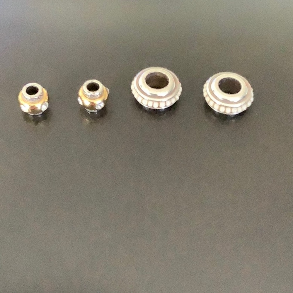 Brighton beads for hoop earrings.